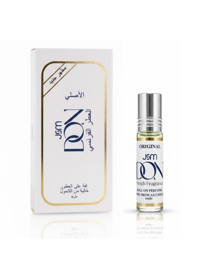 دون عطر مركز رول اون برفيوم خالي من الكحول - ٦ مل - Image 3